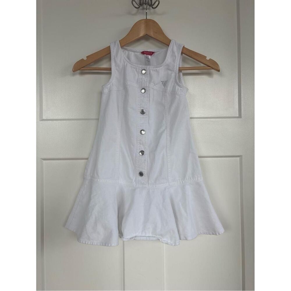 Guess White Shift-dresses - Picture 4 of 8